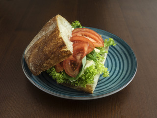 sandwich with mozzarella