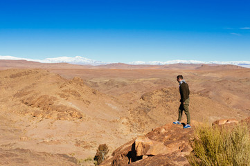 Obraz premium life and adventure of man