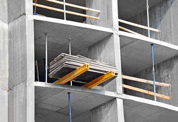 Construction site work