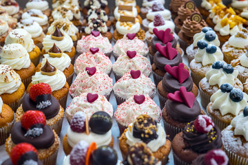 Muffins at Chocolate Exhibition, 