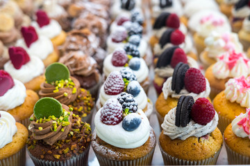 Muffins at Chocolate Exhibition , 