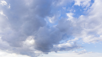 Obraz premium Blue sky with clouds