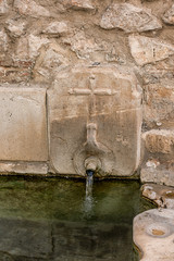 Detalle fuente en chinchon