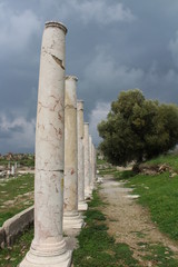 column, sky, tower, tourism