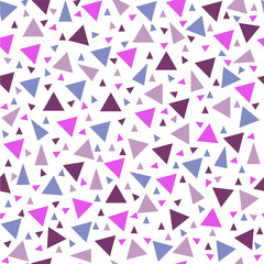 Seamless triangle pattern.  background. Geometric abstract texture