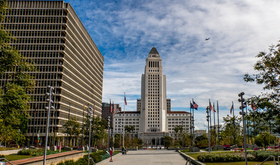 The city hall of Los Angeles California.