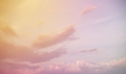 white clouds in a sky