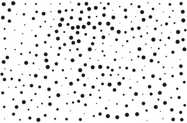 Splatter background. Black glitter blow explosion and splats on white.  Grain overlay. Dusty dirty black surface. 