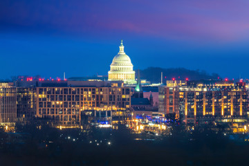 Washington, D.C. city skyline