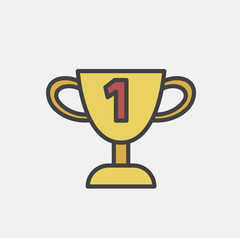 Illustration of trophy