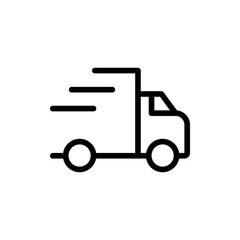 Truck flat icon