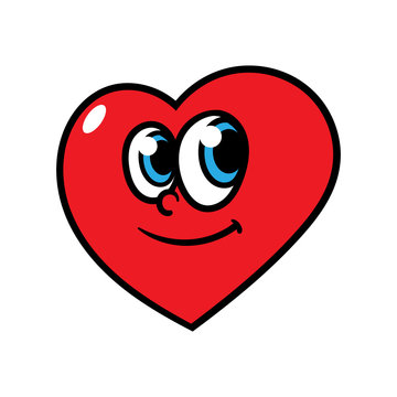 Cartoon Heart Character