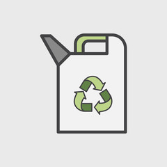 Illustration of environmental concept