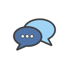 Illustration of speech bubble