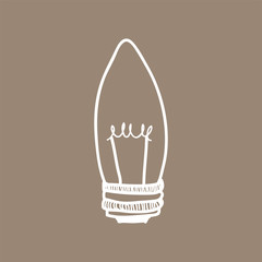 Illustration of a light bulb