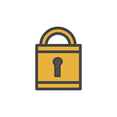 Illustration of lock icon