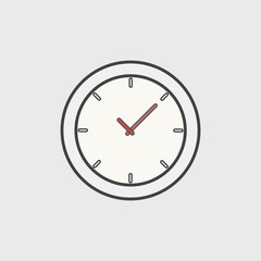 Illustration of clock icon