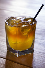 bright refreshing drink