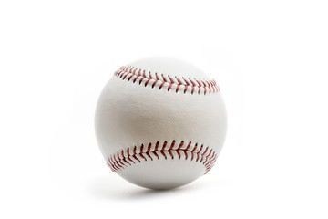 baseball ball on white background.