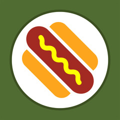 Hot Dog Icon