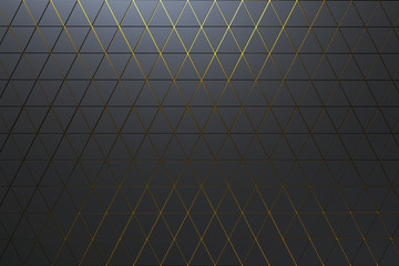Abstract background of polygonal shape