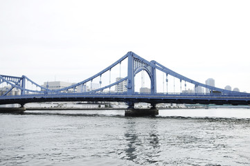隅田川に架かる清洲橋