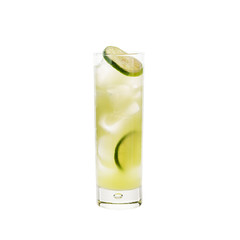 cocktail isolated on the white
