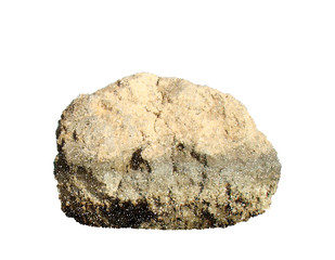 Obraz premium Stone. Isolated on white background. Vector illustration.