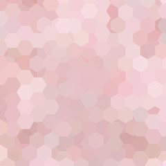 Background of geometric shapes. Pastel pink mosaic pattern. Vector EPS 10. Vector illustration