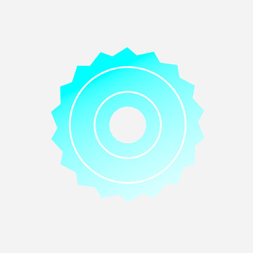 blue circle