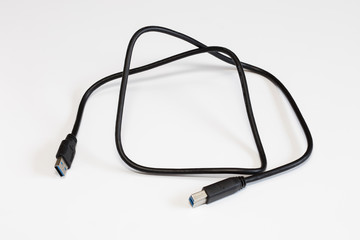Obraz premium USB 3 Kabel mit Stecker