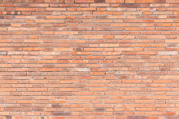Naklejka premium Brick wall texture background for interior exterior decoration and industrial construction concept design.