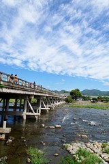 京都嵐山　渡月橋