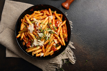Pasta with sauce