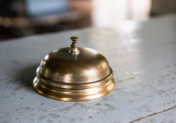 Vintage classic desk / classroom bell.