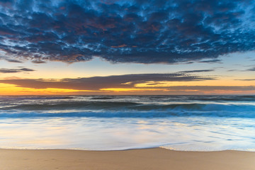 Vibrant Sunrise Seascape
