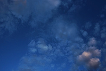 Fototapeta na wymiar Heap of clouds in the sky