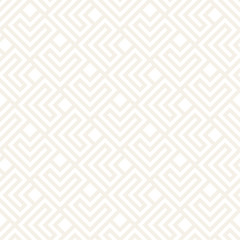 Vector seamless lattice pattern. Modern subtle texture with monochrome trellis. Repeating geometric grid. Simple design background...