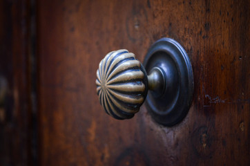 ancient doors - close up view