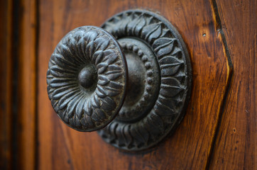 ancient doors - close up view