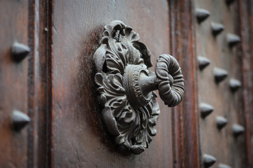 ancient doors - close up view