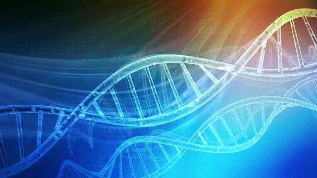 DNA double helix, medical research background

