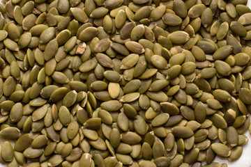 peeled pumpkin seeds