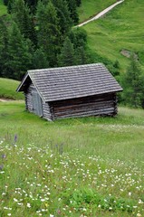 H&uuml;tte in den Dolomiten