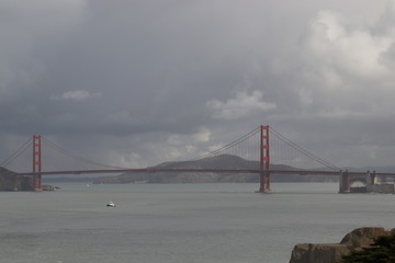 Clouds over the bridge