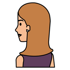 successful businesswoman avatar character vector illustration design
