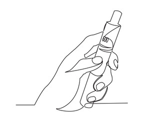 Obraz premium viper in hand