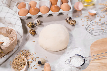 Natural ingredients for baking