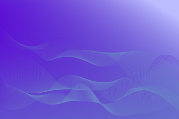 Abstract Design Creativity Background of Blue Waves, Vector Illustration EPS10
