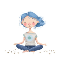 Yoga girl